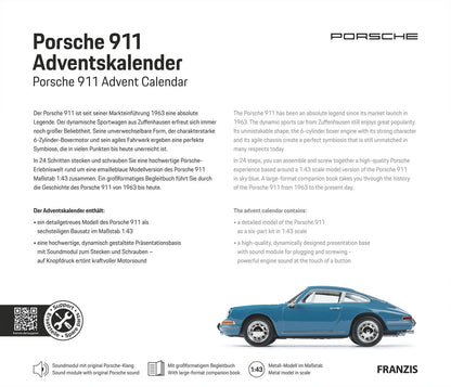 Porsche 911 Turbo Advent Calendar 1:43